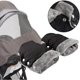thumbnail image 1 of Stroller Gloves Winter Antifreeze Gloves Stroller Gloves Waterproof Windproof Antifreeze Hand Warmer Gloves Stroller Wheelchair, Etc., 1 of 4