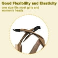thumbnail image 6 of Unique Bargains Braided Headbands Head Bands for Women's Hair Non-slip Hairhoop Weaving Shape Accessories Brown, 6 of 7