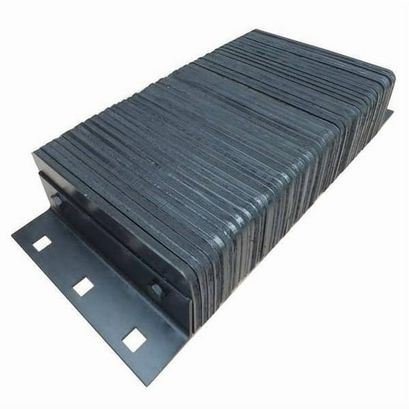 Manufacturer Varies Dock Bumper,26x4-1/2x12 In.,Rubber 22NT88