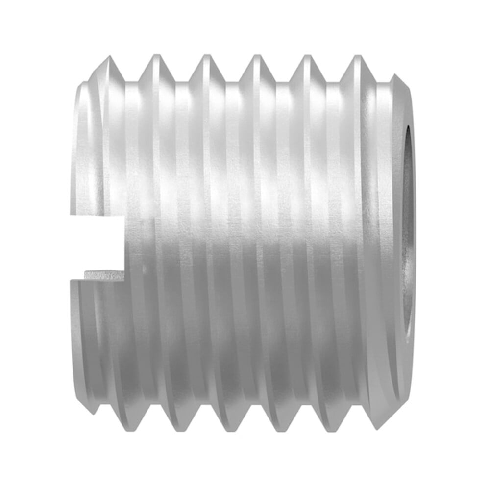 Standard Wall Self Locking Thread Insert, M12-1.75 Int Thrd Sz, Steel EZ-650-12