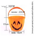 thumbnail image 2 of Gupgi Halloween Skull Lamp, Lantern Decoration Handheld Candy Bucket, 2 of 3