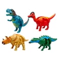thumbnail image 5 of 4 Pack Dinosaur Deformation Eggs Prefilled Plastic Easter Eggs with Toys Inside for Kids Boys Girls Toddlers Easter Basket Stuffers Gifts Party Favors, 5 of 7