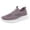 Purple, variant on SUNSIOM Women Breathable Mesh Sneakers Outdoor Slip on Walking Shoes for Gym Casual Office Work