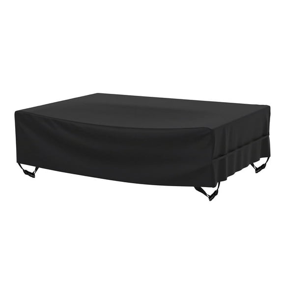 Outdoor Waterproof Patio Furniture Cover for Table Chair & Sofa Sets, Rectangular All-Weather Oxford Fabric with Windproof Buckles, Tear-Resistant & Includes Zippered Carry Bag
