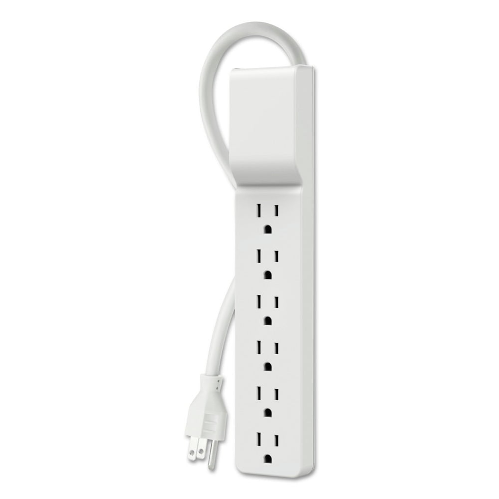 Belkin BE106000 6-Outlet Commercial Power Strip Surge Protector with 10-Foot Power Cord, 700 Joules (BE106000-10)