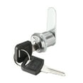 thumbnail image 4 of Uxcell Cam Lock 20mm Cylinder Length 48mm Flat Cam File Furniture, Keyed Alike, 4 of 6