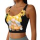 thumbnail image 2 of Balery Sunflower Gnomes 3 Sujetadores deportivos con espalda cruzada para mujer, acolchados, sin costuras, de alto impacto, ideales para yoga, gimnasio, entrenamiento y fitness.-Medium, 2 of 8