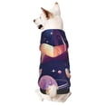 thumbnail image 1 of Balery Planet Pastel Galaxy Sudadera con Capucha para Perros Pequeños – Ropa para Mascotas, Disfraz para Perros y Gatos, Ideal para Fiestas y Cosplay-Small, 1 of 7