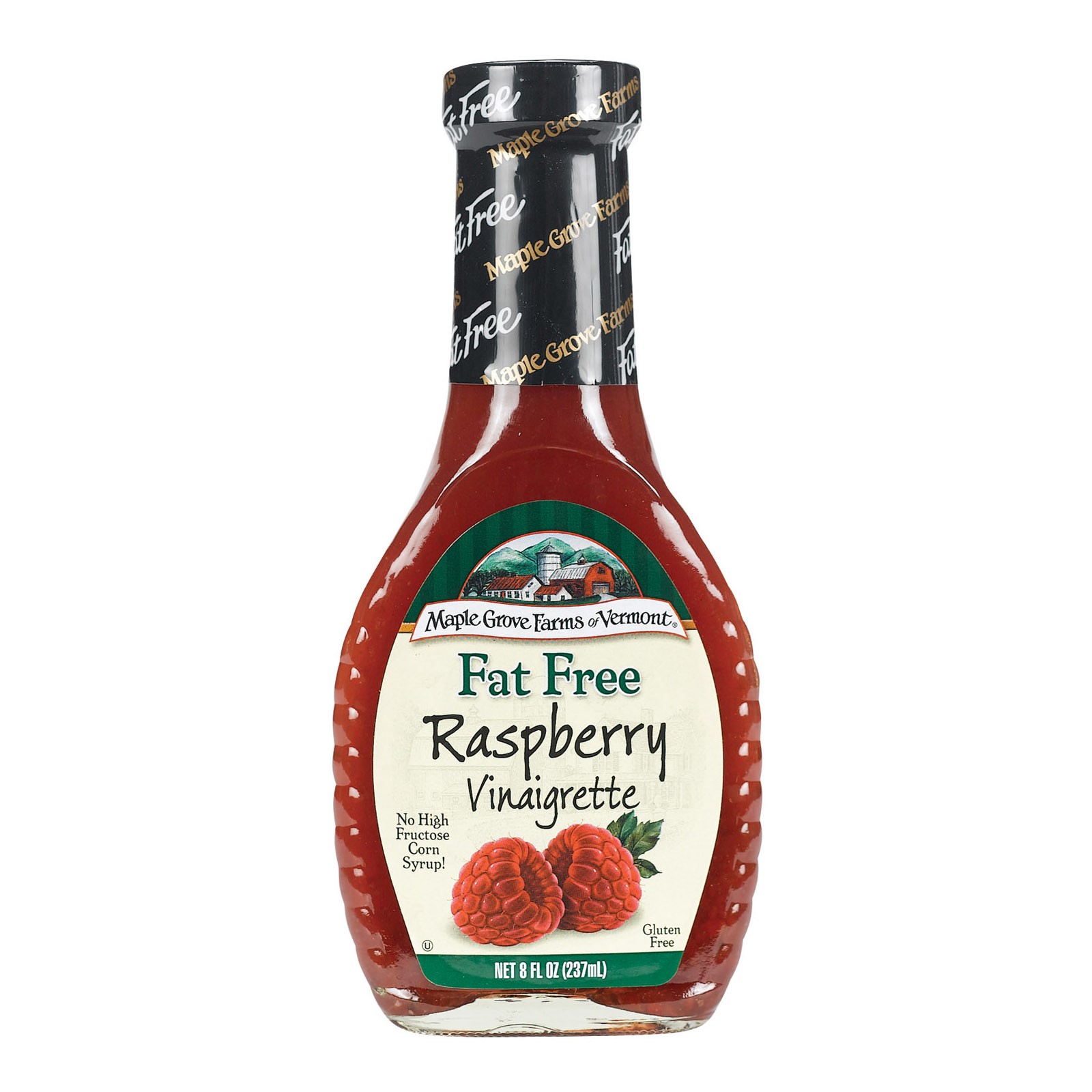 Maple Grove Farms Fat Free Raspberry Vinaigrette Dressing, 8 oz