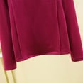 thumbnail image 6 of YUNAFFT Soft Solid Color Brushed Thermal Top with Round Neck and Long Sleeves for Women Warm Base Layer Home Wear, 6 of 7