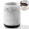 thumbnail image 1 of Soporte para cepillos de dientes VITVITI para tocador de baño, resina blanca, 1 of 6