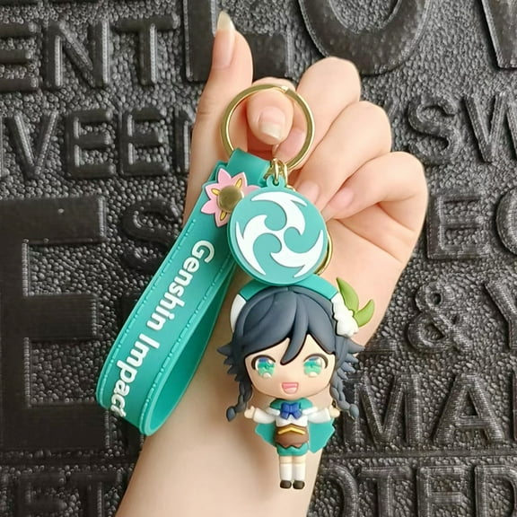 Genshin Impact Surrounding Figure Keychain Cute Game Doll Bag Pendant