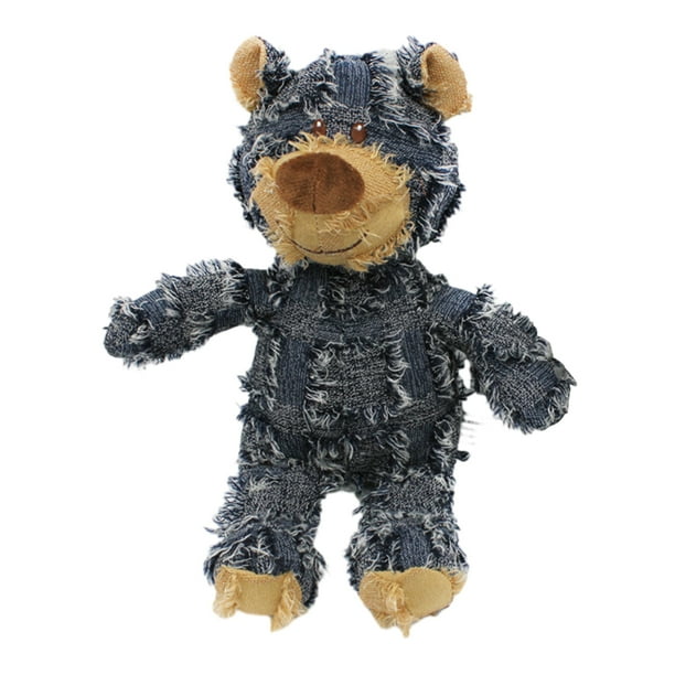 Dog Toy Bear Forma Novelty Plush Juguete Soft Robusto para La Dental Los