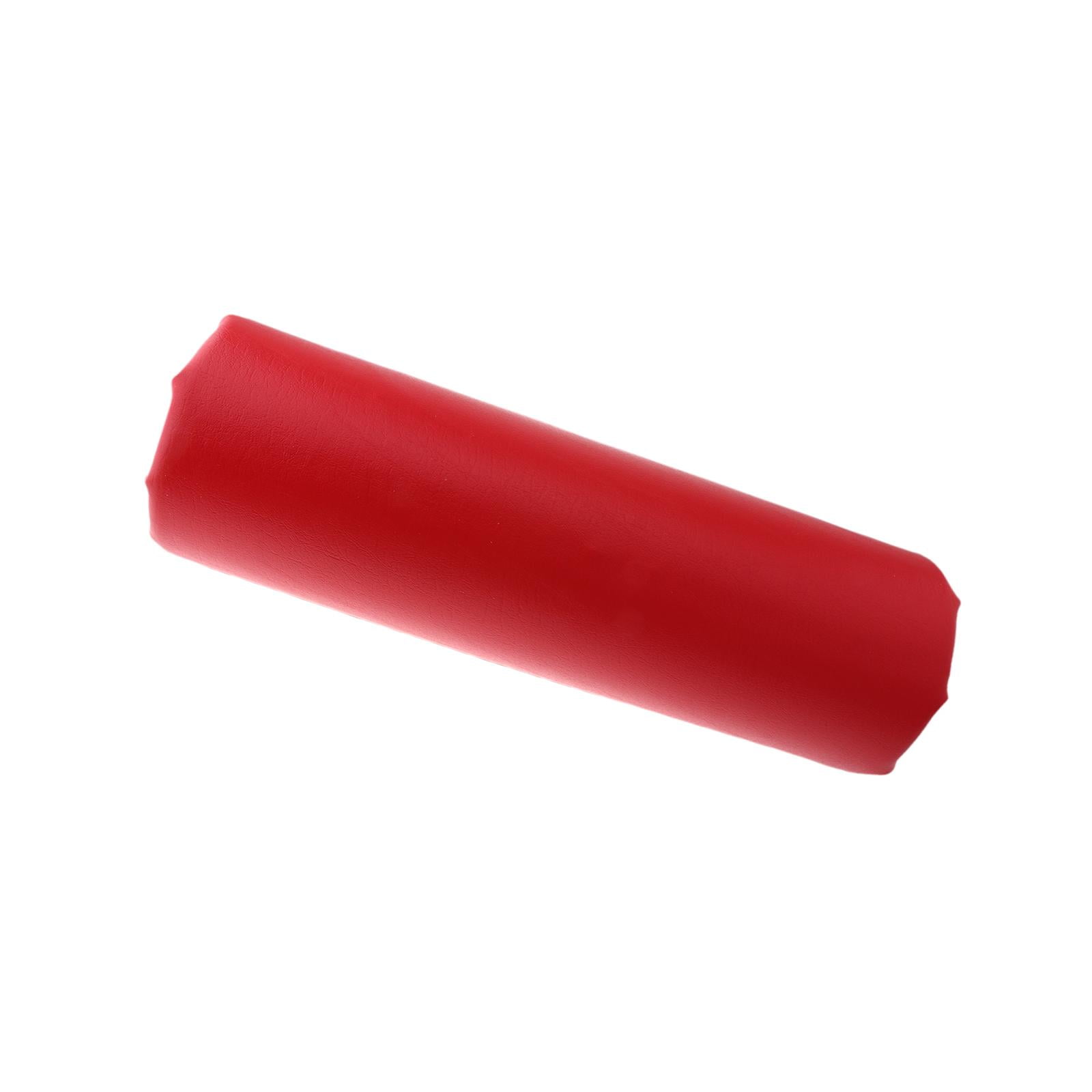 Baoblaze 1 Piece Foam Foot Pad Roller Soft Sponge Sleeve for Workout Bench Ab Machine Red