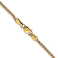 thumbnail image 4 of Auriga 14K Yellow Gold 1.65 mm Spiga (Wheat) Chain Necklace for Women 16", 4 of 6