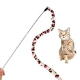 thumbnail image 3 of Cat Toy Cat Teaser Juguetes educativos Ejercitador Persiguiendo Suministros para mascotas Juguetes interactivos para gatos para gatos de interior , ROJO Sunnimix Juguetes interactivos para gatos, 3 of 8