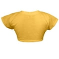 thumbnail image 6 of Women Low Cut Short Tank Top T Shirt Sexy Wrap Crop Top, 6 of 6