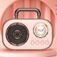 thumbnail image 1 of Amzcrzy Electrónica para hombres Organizador de electrónica Cámara digital Altavoz retro portátil, sistema de sonido Bluetooth, subwoofer pequeño portátil para el hogar, inalámbrico para exteriores,, 1 of 3