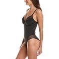 thumbnail image 2 of Wolford womens  Sheer Opaque Bodysuit, M CUP B, Black, 2 of 3