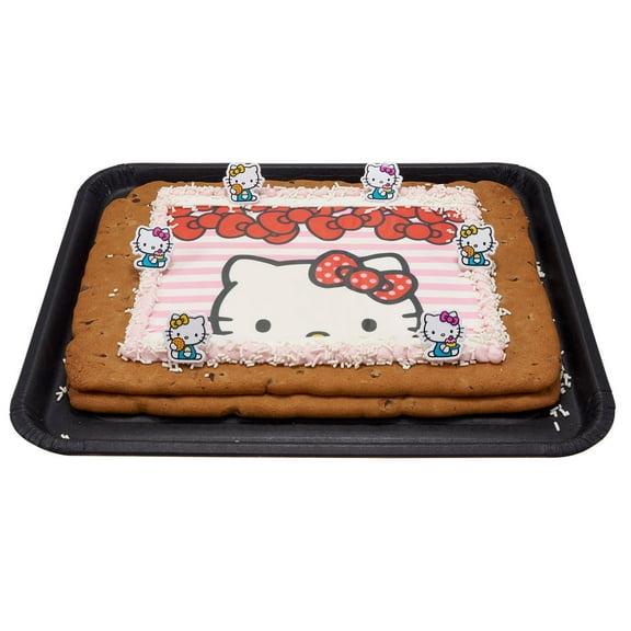 Hello Kitty Half Sheet Cookie Cake