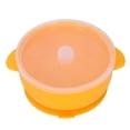 thumbnail image 2 of Cuenco de alimentación automática para niños pequeños, cuenco de silicona para bebés, cuenco de succión fuerte para bebés, cubiertos para bebés, características de vanguardia, 2 of 14