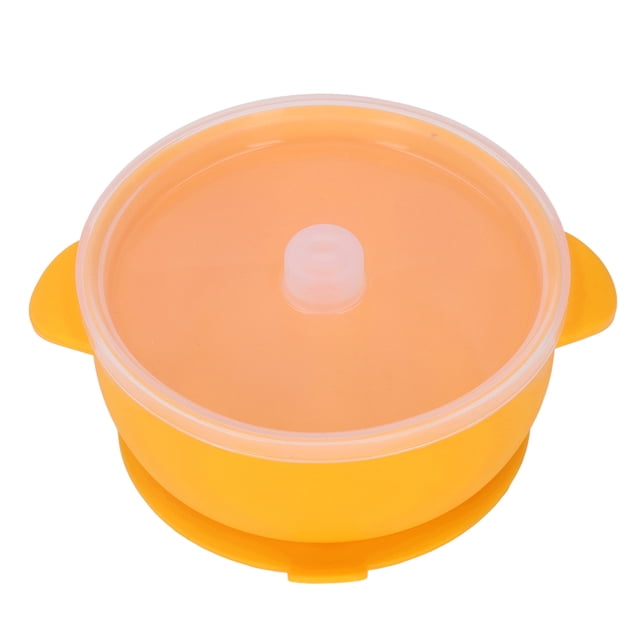 Tazón de autoalimentación para niños pequeños, Tazón de silicona para bebés Tazón de silicona fuerte para bebés Tazón para bebés Rendimiento inigualable