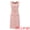 Bean Paste Pink, variant on Women's Sleeveless Work Dress Square Neck Bodycon Pencil Dresses L Black