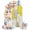 Yellow Gray White, variant on Sage Green Arch Backdrop Cover 5Ft, Wedding Arch Covers Stretchy Backdrop, Modern Geometric Grey Oil Painting Abstract Fitted 2 Sided Arched Photo Background for Birthday Party Decorations