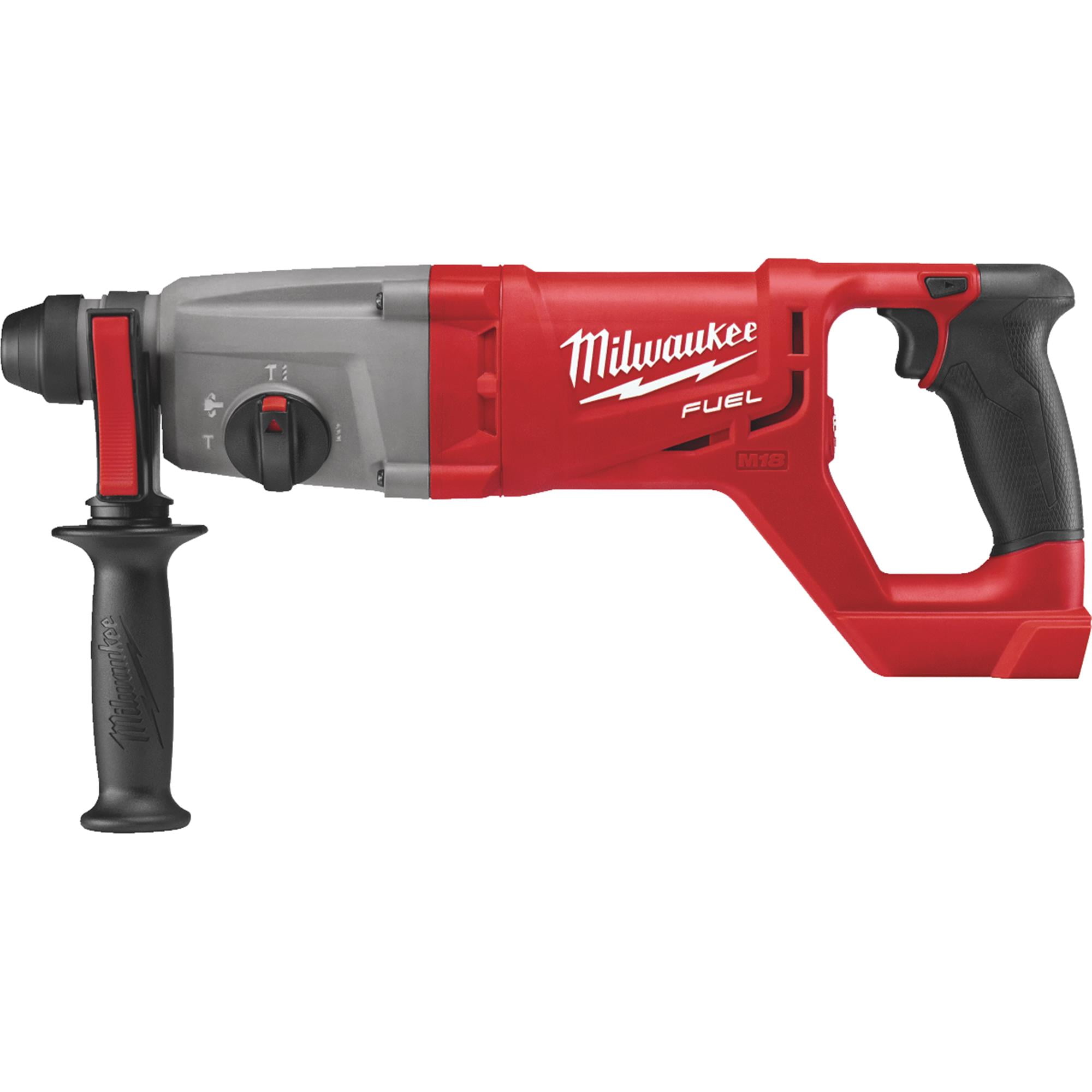 Milwaukee M18 FUEL Brushless SDS-Plus Cordless Rotary Hammer Drill ...