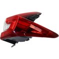 thumbnail image 6 of For Honda CR-V 2017 2018 2019 Tail Light Assembly Passenger Side | Outer | CAPA Certified | Clear and Red Lens | Chrome Housing | Replacement For HO2805113, HO2805113C | 33500TLAA01, 6 of 7