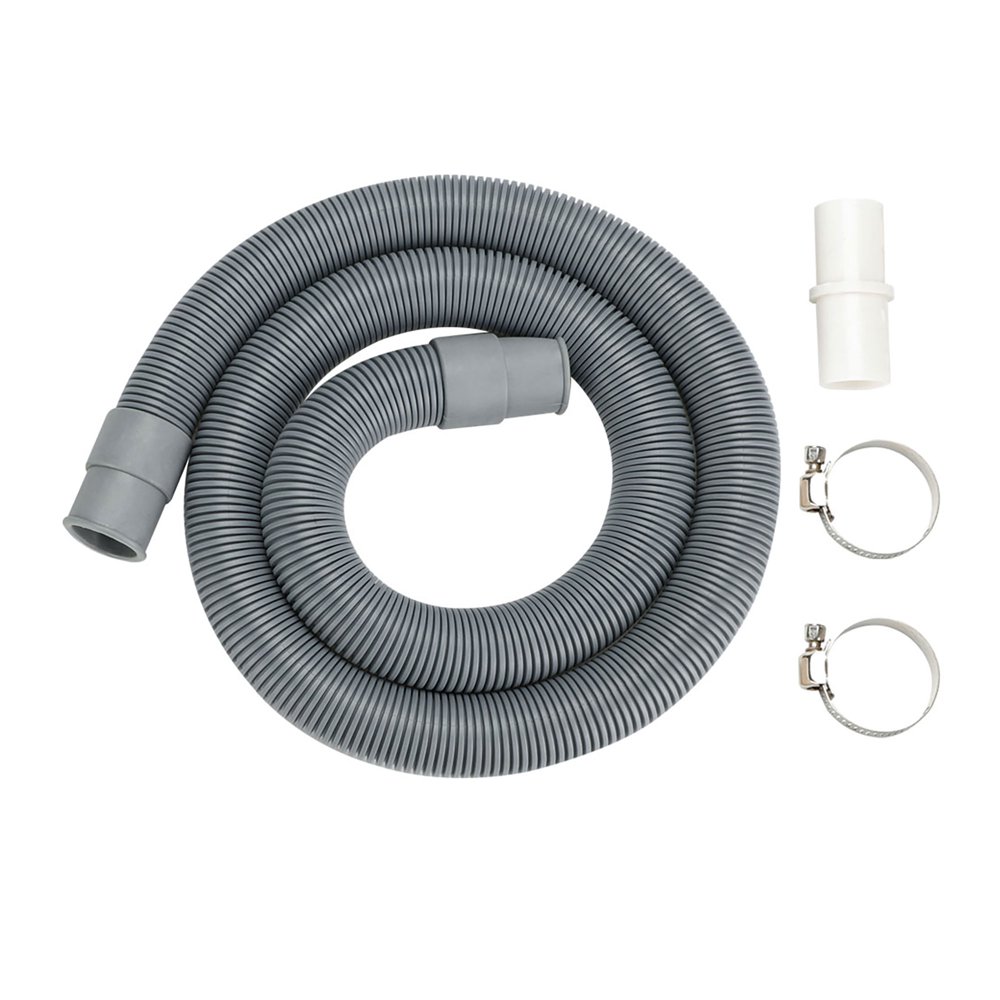 3.3ft Universal Wash Machine Drain Hose with Connector with 2 Hose