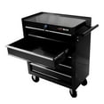 thumbnail image 5 of Witaxima 5-Drawer Mobile Tool Cabinet with 4 Casters, 24.25x12.99x29.33in Steel Storage Chest, Black, 5 of 11