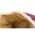 thumbnail image 2 of Armarkat Cat Bed, Small Pet Bed, Burgundy/Ivory, C08HJH/MH, 2 of 11