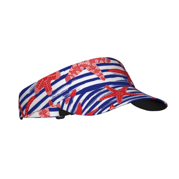 Balery Sea Stars Gorra deportiva con visera ajustable para mujer y hombre (talla única)