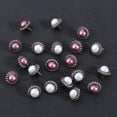 thumbnail image 3 of 20PC Paper Fasteners Vintage Round Pearl DIY Metal Brads Crafts Split for Album Scrapbook Decoration Accessorise (Random Color), 3 of 5