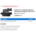 thumbnail image 2 of Ignition Coil - Compatible with 2000 - 2006 Chevy Suburban 1500 5.3L V8 2001 2002 2003 2004 2005, 2 of 2