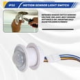 thumbnail image 5 of Mini Motion Sensor Light Switch 110-220V PIR Sensor Smart Detection Time Delay Adjustab mj4521, 5 of 6