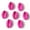 Fuchsia, variant on U8MO 10ps Dyed Natural Cowrie Shell Beads No Hole Seashell Loose Spacer Beads 18~22mm-Dark Orange
