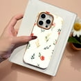 thumbnail image 6 of SKLYDDI Multicolor Elegant Floral for iPhone 14 Plus Case - Soft Watercolor Flowers & Leaves Design, TPU Flexible Cover, Aesthetic Cute, 6 of 7