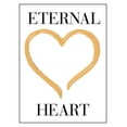 thumbnail image 5 of Eternal Heart 14KT Yellow Gold Sideways Heart Necklace 18 Inches, 5 of 5