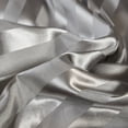 thumbnail image 5 of Move Over Gray Satin Duvet Cover Set Queen Luxurious Stripes Pattern Gray Satin Bedding Set Microfiber No Filling, 5 of 8