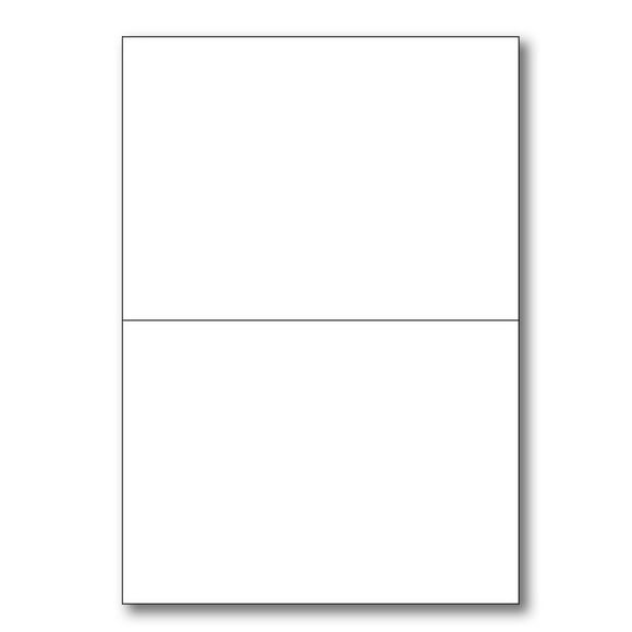 Tarjetas de felicitación S con impresión superfina, tamaño A2, plegadas, paquete de 50