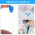 thumbnail image 4 of 10pcs Small Test Tube Covers for Kids Use Clear PS Material with Leak-Proof Lids 30ml, 4 of 8