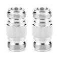 thumbnail image 3 of Loewten Type N Female To Female Adapter, 2pcs Coaxial Connector, For Satellite, 3 of 8