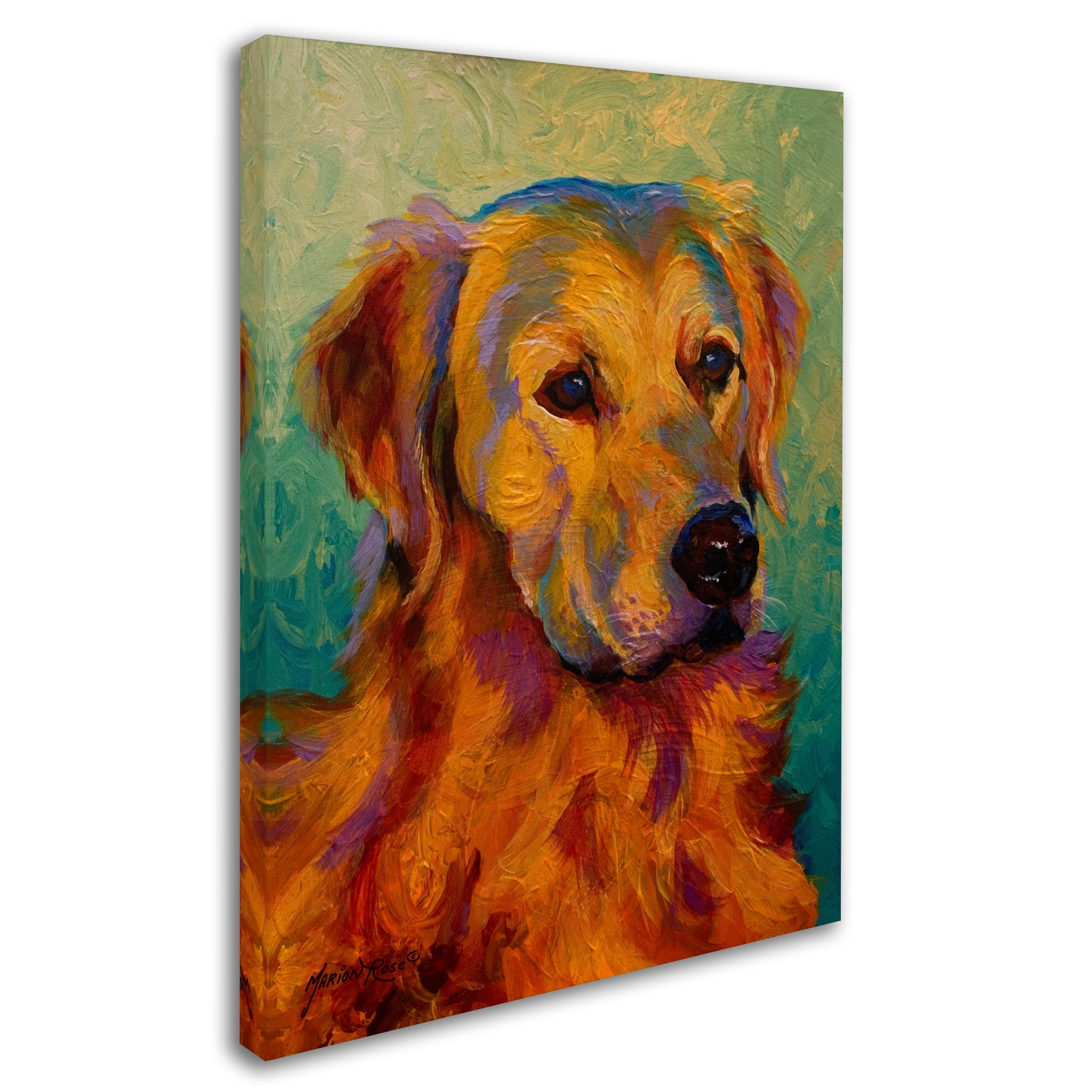 Marion Rose 'Den Retriever' Canvas Art