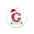 thumbnail image 1 of Adornos navideños Tarjeta colgante de madera navideña Decoración de árbol de navidad de madera de un solo lado Wmkox8yii gf6427, 1 of 1
