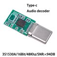 thumbnail image 1 of Gwong Electrónica Tablero de decodificador 3S1530A Decodificación de chips sin pérdida de audio Sound 16by Type-C DAC Decoder de audio para teléfonos móviles Computadoras Tabletas Cuadernos, 1 of 6