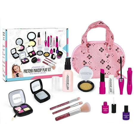 AIHOME Pretend Makeup Kit Toys Safe & Non-Toxic Kids Cosmetic First ...