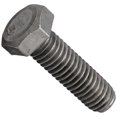 thumbnail image 1 of Steel Hex Bolt, Grade 2, Plain Finish, Hex Head, External Hex Drive, Meets ASME B18.2.1/ASTM A307, 1/2" Length, Fully Threaded, 1/4"-20 Threads (Pack of 100), 1 of 4