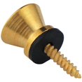 thumbnail image 5 of Botones de metal para correa de guitarra, pasadores de bloqueo para extremos, bloqueo de correa con tornillos para guitarra acústica eléctrica, bajo, ukelele, paquete de 4, 5 of 5